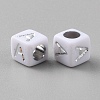 Opaque Acrylic Beads SACR-TAC0001-05E-2