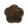 Flocking Opaque Resin Cabochons RESI-K033-07C-1