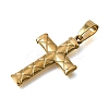 Easter 304 Stainless Steel Pendants STAS-G400-04G-07-2