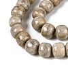 Ombre Effect Dyed Glass Beads Strands GLAA-N067-01A-13-3