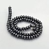 Electroplate Non-magnetic Synthetic Hematite Beads Strands G-J208F-01-2
