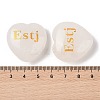 Natural Quartz Crystal Heart Engraving MBTI Figurines Statues for Home Office Desk Decorations X1-G-K353-05L-3