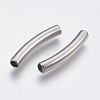 Tarnish Resistant 304 Stainless Steel Tube Beads LS-STAS-P196-21-2