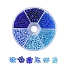 6 Colors 8/0 Glass Seed Beads SEED-X0052-03B-3mm-1