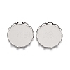 Tarnish Resistant 304 Stainless Steel Cabochon Settings LS-STAS-P249-16E-P-1