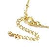 Brass Micro Pave Cubic Clear Zirconia Pendants Necklaces NJEW-K269-01A-G-3