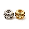 Rack Plating Brass Micro Pave Cubic Zirconia European Beads KK-C010-01-1