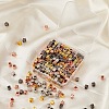 400Pcs 4 Style CCB Plastic Beads CCB-YW0001-06-5