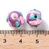 Handmade Porcelain Beads Strands PORC-L078-01I-4