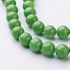 Natural Mashan Jade Round Beads Strands X-G-D263-10mm-XS17-2