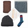 Wooden Knitting Tools Set TOOL-WH0018-22-7