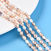 Natural Cultured Freshwater Pearl Beads Strands PEAR-N014-05N-1