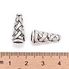 Tibetan Style Alloy Bead Cone LS-TIBEB-00821-AS-R-4
