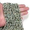 Natural HuBei Turquoise Beads Strands LS-G-L628-B02-3mm-01-1