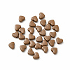 Heart Spray Painted Alloy Beads FIND-G053-01G-1
