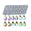 DIY Christmas Theme Teardrop Pendant Silicone Molds LS-DIY-I102-02-1