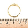 Brass Micro Pave Cubic Zirconia Adjustable Finger Rings for Women RJEW-C132-07G-3