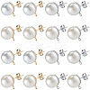 304 Stainless Steel Stud Earring Findings EJEW-SP0001-17J-1