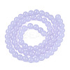Imitation Jade Glass Beads Strands GLAA-T032-J6mm-05-3