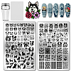 304 Stainless Steel DIY Nail Art Templates MRMJ-PH0003-10B-1