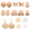 DIY Dangle Earring Making Kits RESI-OC0001-10-1