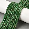 Natural Green Garnet Beads Strands G-G259-A02-3x4mm-1