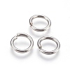 Tarnish Resistant 304 Stainless Steel Saw Cut Open Jump Rings STAS-P212-25P-24-1