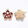 Brass Enamel Pendants KK-T049-052G-03-NF-2