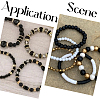 ABS Plastic Imitation Pearl Beads KY-SP0001-58A-6