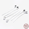 925 Sterling Silver Eye Pin STER-I014-22S-5