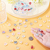 110Pcs 11 Colors Transparent Glass Beads GLAA-TA0004-41-6