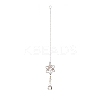 Teardrop Acrylic Beads Big Pendant Decorations LS-HJEW-D029-01P-B-2
