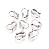 Tarnish Resistant 304 Stainless Steel Leverback Earring Findings LS-STAS-E460-04P-2