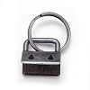 Electroplate Iron Split Key Rings LS-IFIN-WH0044-01A-AS-1
