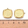 304 Stainless Steel Pendant Cabochon Settings STAS-T067-18G-3