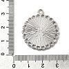 Tibetan Style Pendant Cabochon Settings LS-TIBE-21668-P-RS-3