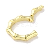 Rack Plating Brass Twister Clasps KK-Z039-34G-3