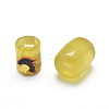 Natural Yellow Agate Beads G-L533-50-2