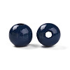 Painted Natural Wood Beads WOOD-A018-16mm-24-2