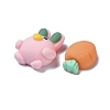 Opaque Resin Cabochons RESI-K012-11-3