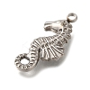 Anti-Tarnish 304 Stainless Steel Pendants STAS-M075-22P-2