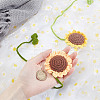 2Pcs 2 Styles Sunflower Woolen Yarn Sunflower Costume Accessories Decorations DIY-DR0001-45-3