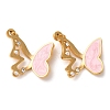 304 Stainless Steel Enamel Pendants STAS-U061-20G-01-1