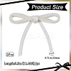 2Pcs Polyester Cord for Women's Wedding Dress Zipper Replacement DIY-GF0010-30C-2