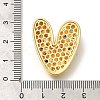 Brass Cubic Zirconia Pendants KK-M295-13G-V-3
