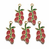 Alloy Enamel Pendants ENAM-T011-101-NR-1