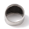 Viking 304 Stainless Steel Odin Raven Finger Rings RJEW-U005-11AS-3