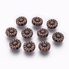 Tibetan Style Alloy Flower Beads LS-TIBEP-GC190-R-NR-1