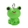 Opaque Resin Pendants RESI-Z014-01F-1