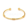 Brass Cuff Bangles LS-BJEW-P305-01G-2